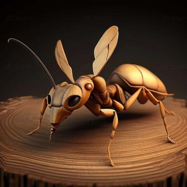 3D model Camponotus atriceps (STL)